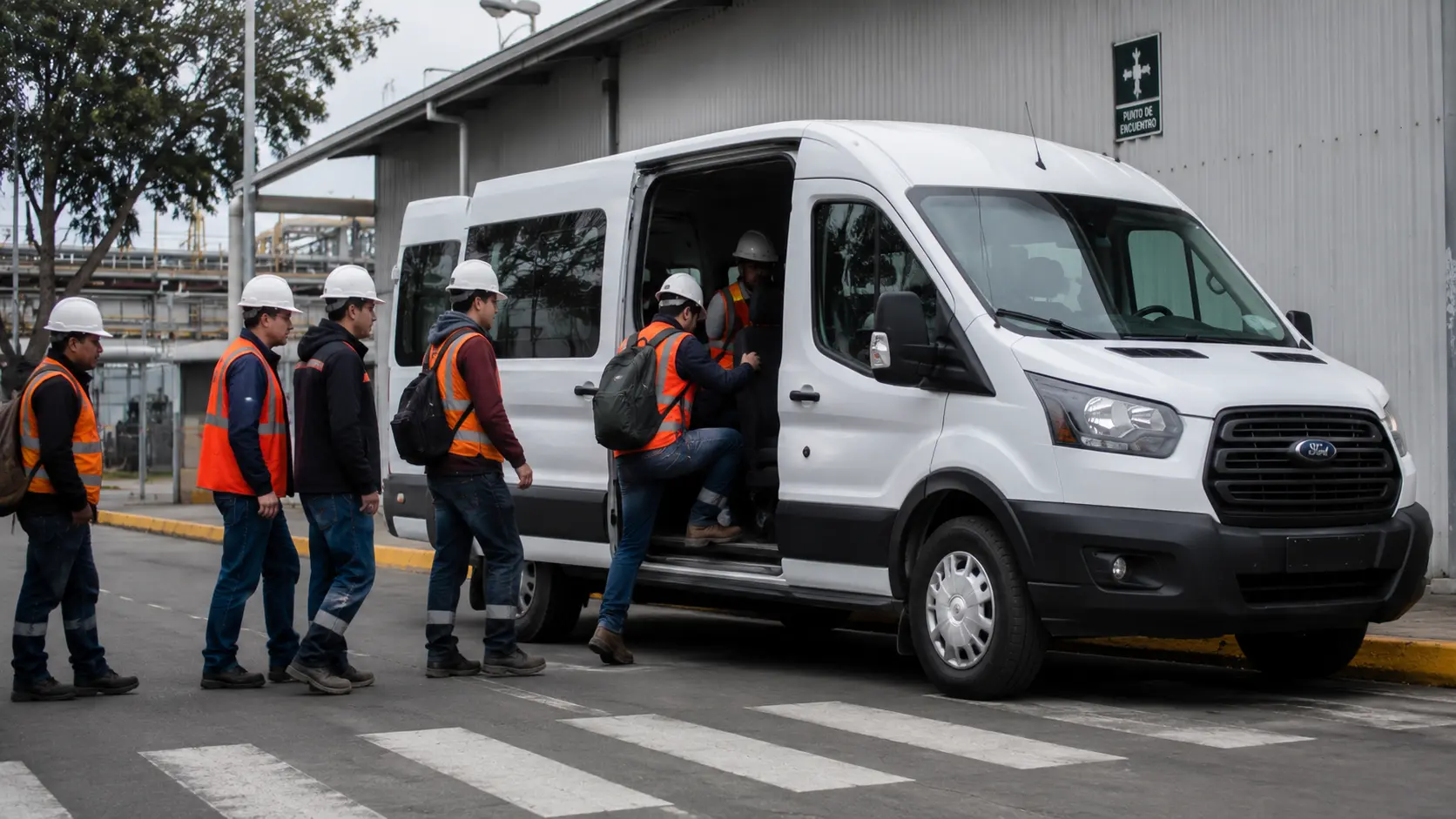Transporte de personal industrial